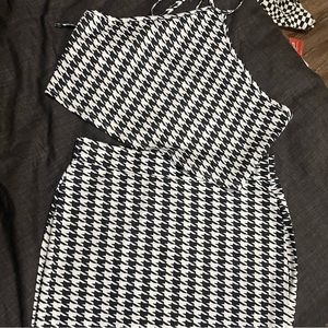 Shein 2 pc Skirt Set